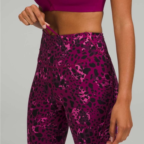 Lululemon Base Pace High-Rise Crop 23"
Cheetah Camo Magenta Purple Size 2 - Picture 5 of 12